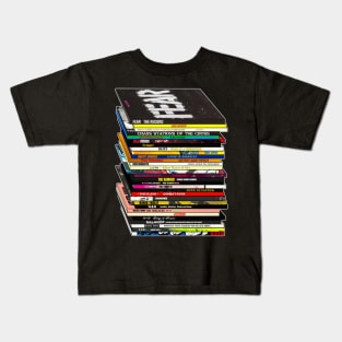 Punk Music CD/Vinyl Stack Kids T-Shirt